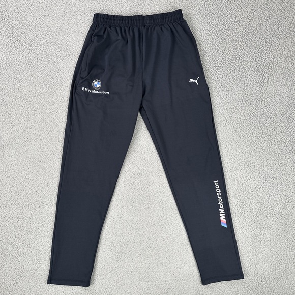 Puma BMW Motorsport Sweatpants Joggers Men XL F1 Racing Lightweight Stretch - Picture 1 of 16